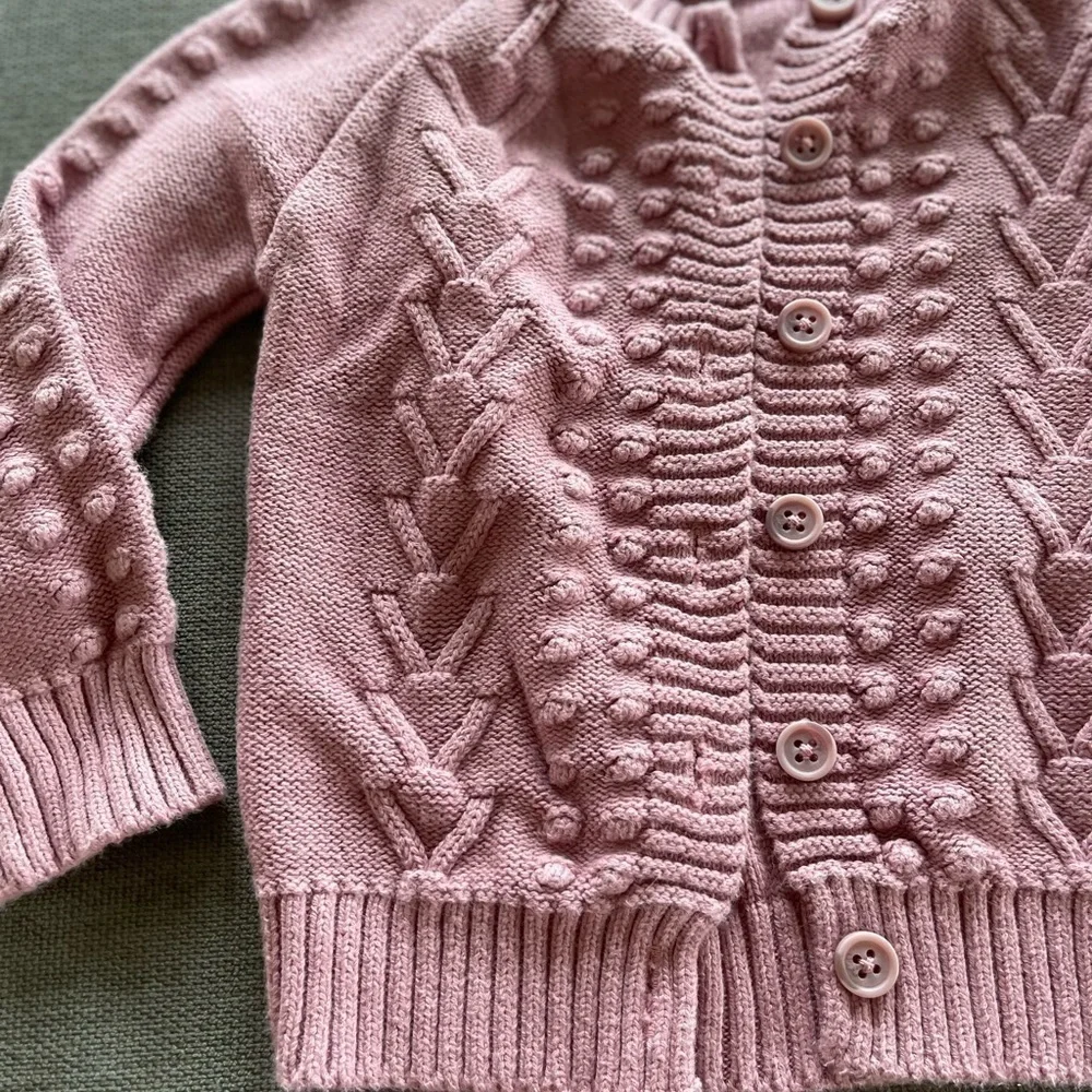 Jamie kay 1 yr purple cardigan